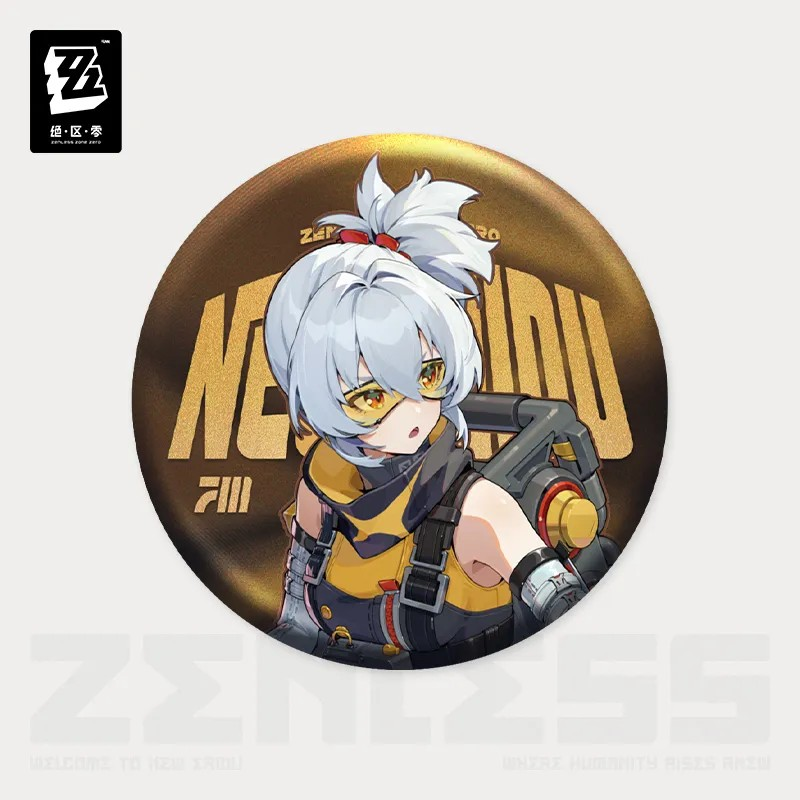 Zenless Zone Zero - Standing Design Series Tinplate Badge: Obol Squad
