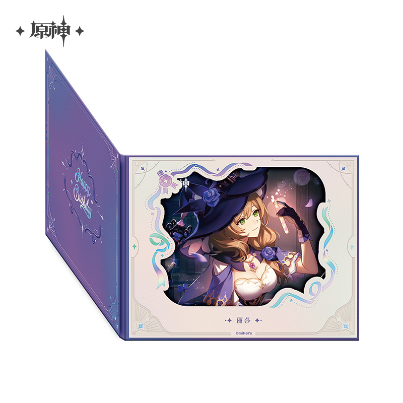 Pre-Order Genshin Impact - Day of Destiny Birthday Series Flip-Style Framed Shikishi 2025