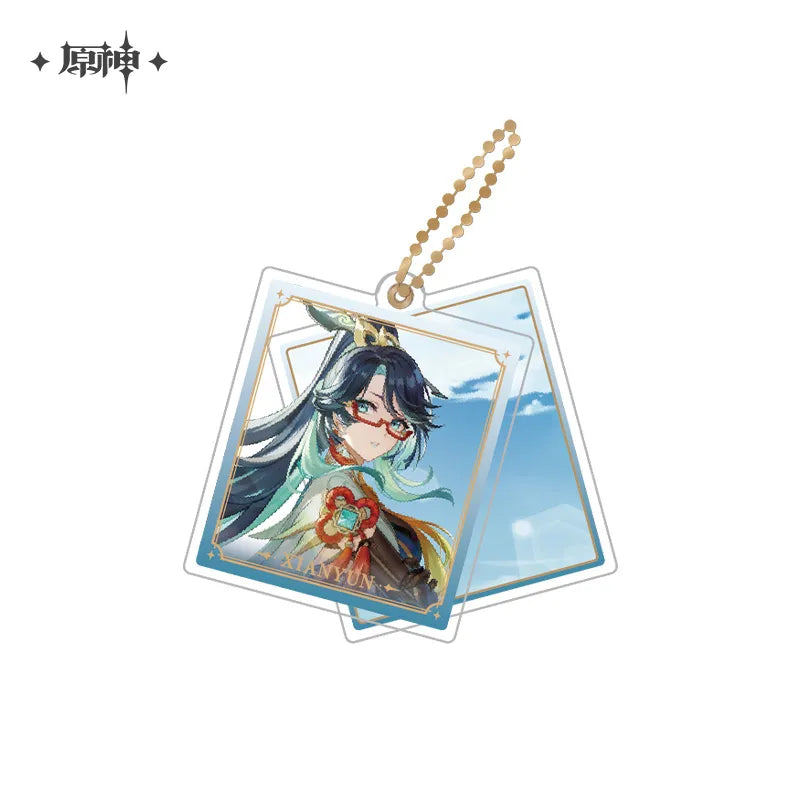 Genshin Impact Theme Double Piece Acrylic Keychain