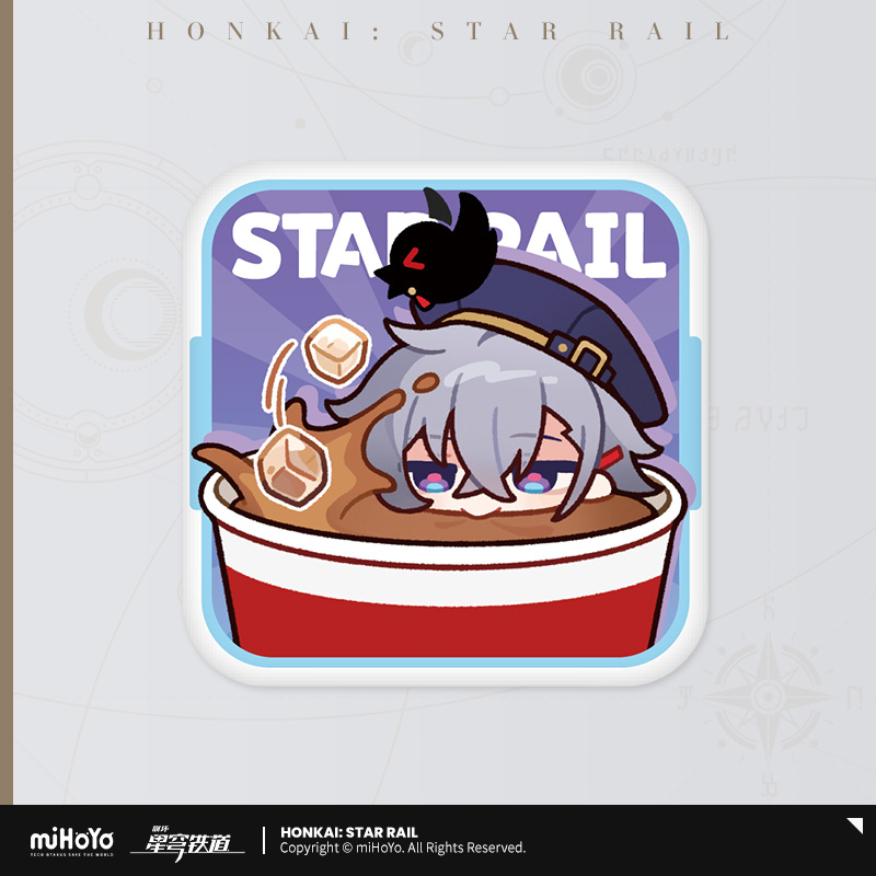 Pre-Order Honkai: Star Rail -  Delicious Enjoyment Series Chibi  Emoticons Badge