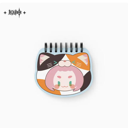 Genshin Impact - Teyvat Zoo Themed Chibi Character coil Book