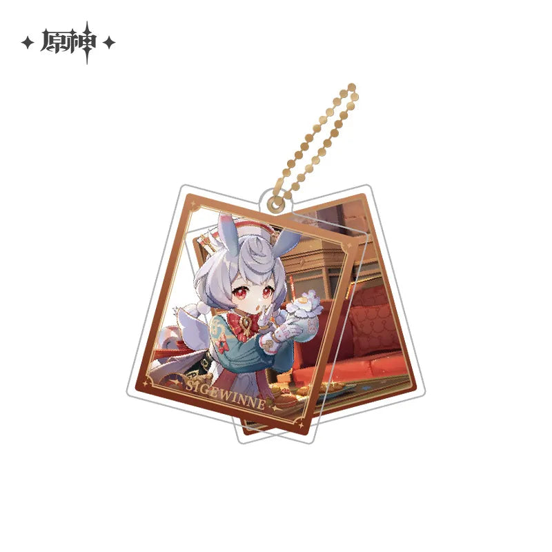 Genshin Impact Theme Double Piece Acrylic Keychain