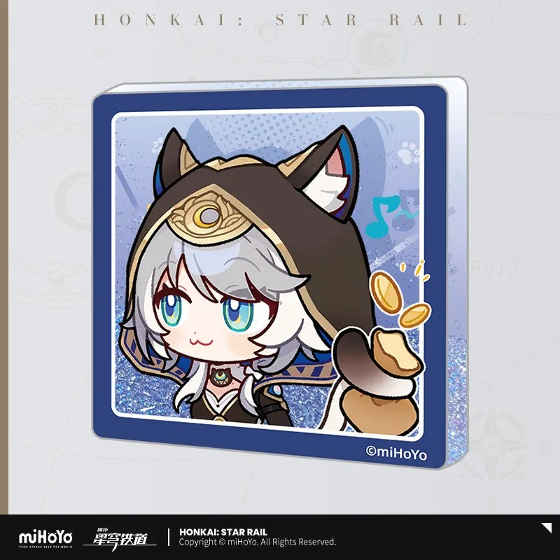 Honkai: Star Rail - Pom-Pom Gallery Quicksand Acrylic Fridge Magnet