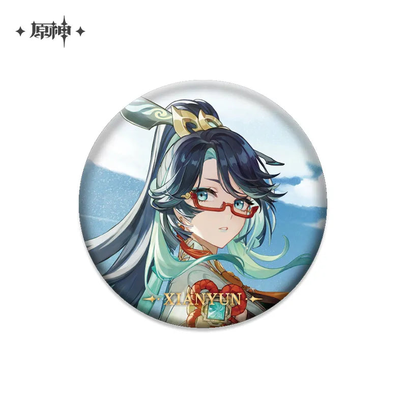 Genshin Impact Theme Character Badge