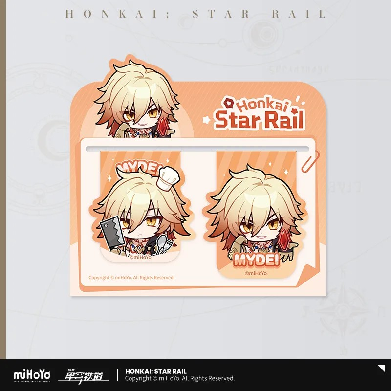 Honkai: Star Rail - Pom-Pom Gallery Soft Magnet Bookmark Set