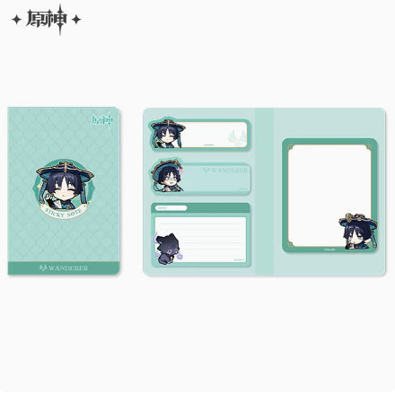 Genshin Impact Sumeru Character Chibi Notebook