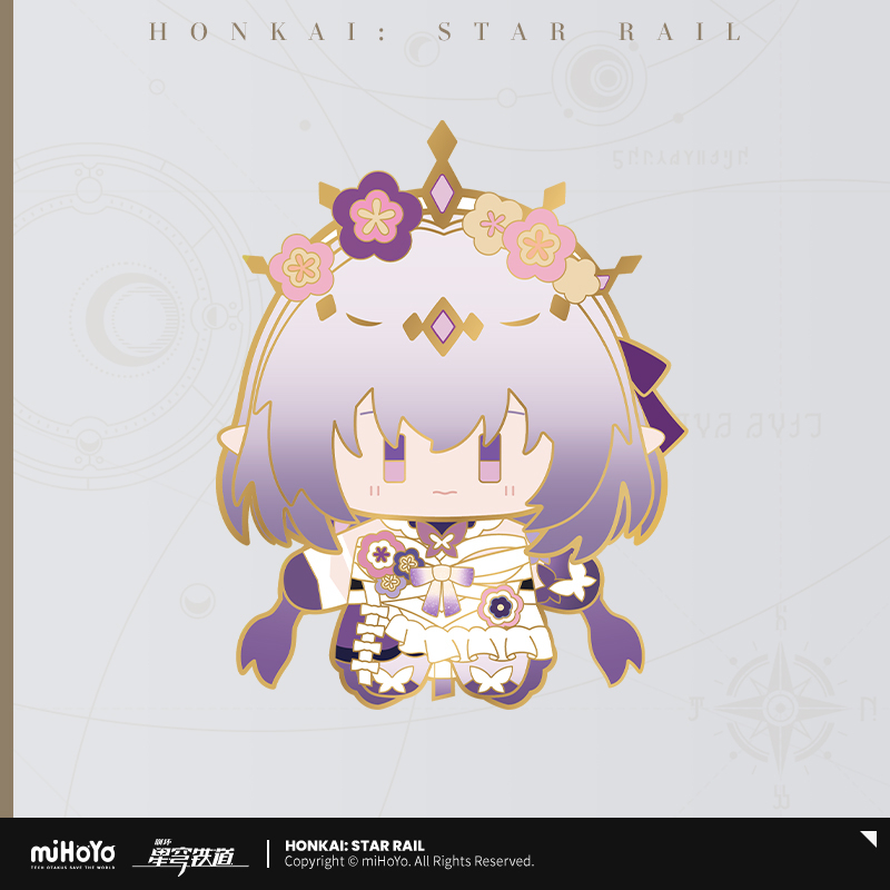 Pre-Order Honkai: Star Rail - Chibi Plushie Series Metal Badge