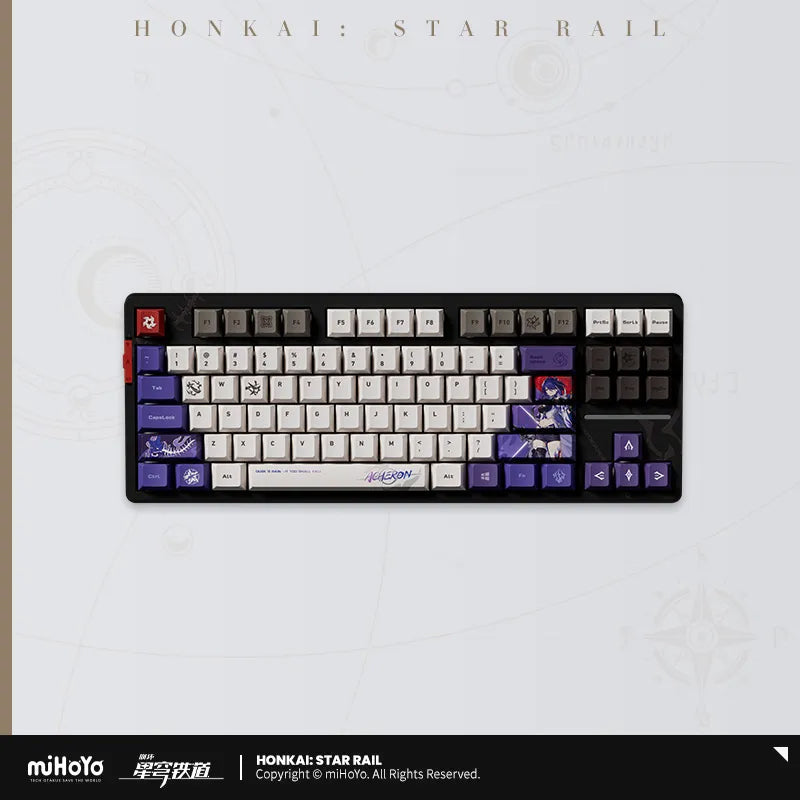 Honkai: Star Rail - Acheron Backlit mechanical keyboard