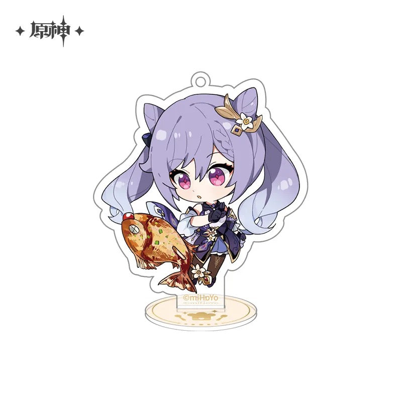 Genshin Impact Delicious Party Character Chibi Acrylic Standees