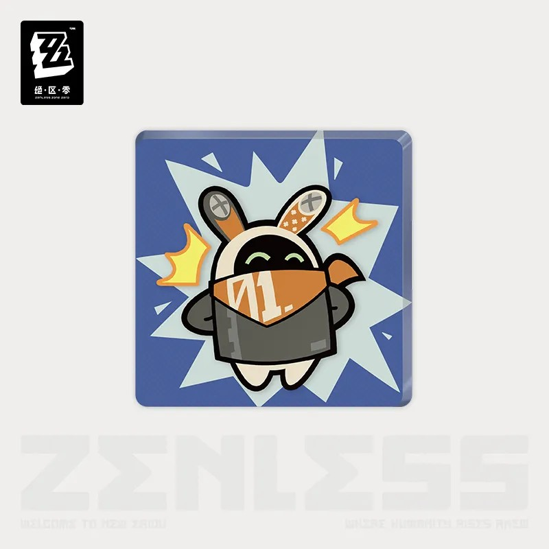 Zenless Zone Zero - En Nah, Enn Ennen! Series Bangboo Acrylic Fridge Magnet