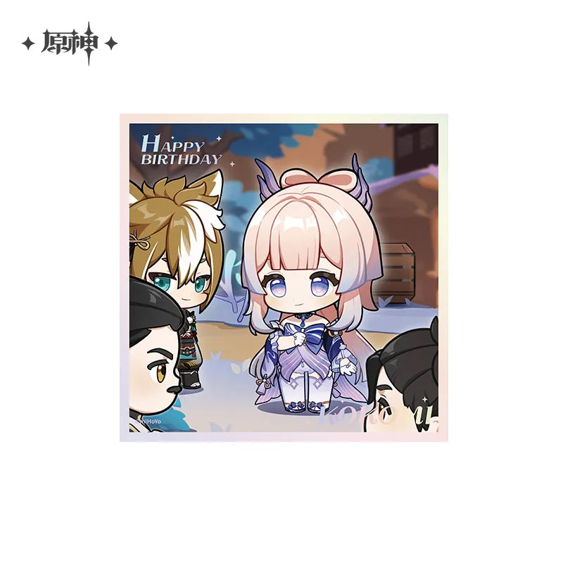 Genshin Impact - Auspicious Moments Series Mini Shikishi