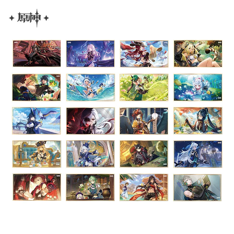 Genshin Impact - Anecdotes Character Shikishi