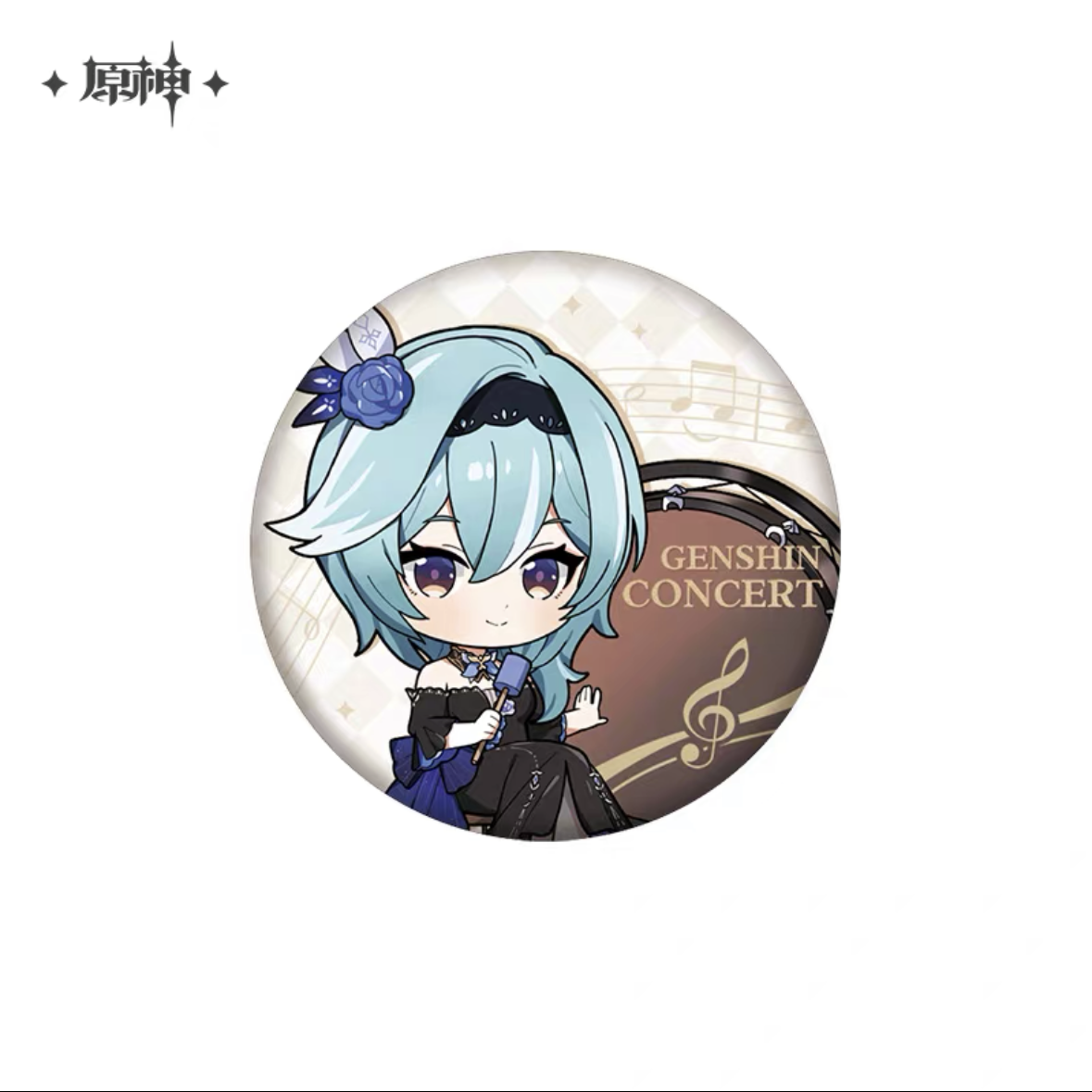Genshin Concert 2023 Melodies of an Endless Journey Chibi Badges