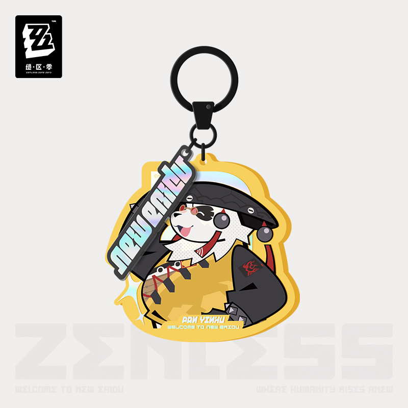 Pre-Order Zenless Zone Zero - New Eridu Series Chibi Keychain: Yunkui Summit