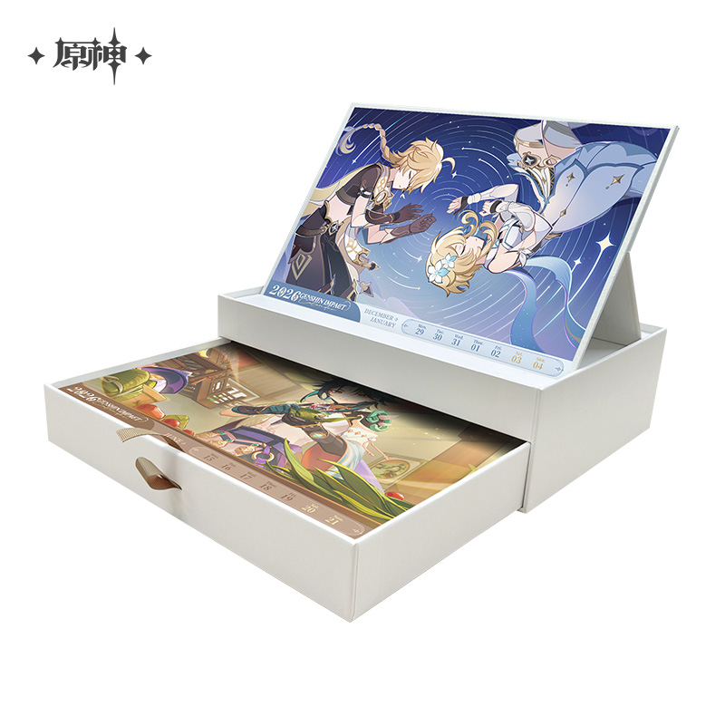 Pre-Order Genshin Impact - 2026 Desk Calendar