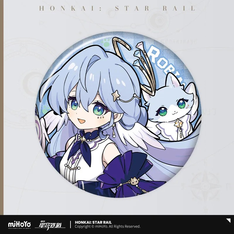 Honkai: Star Rail - Little Cat Series Tinplate Badge