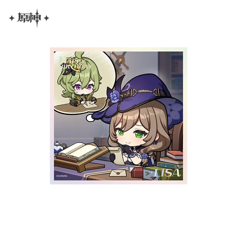 Genshin Impact - Auspicious Moments Series Mini Shikishi