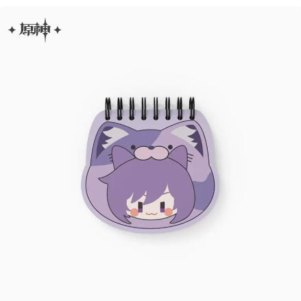 Genshin Impact - Teyvat Zoo Themed Chibi Character coil Book
