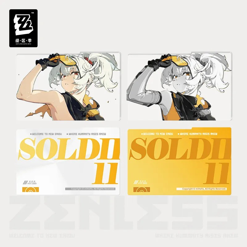 Pre-Order Zenless Zone Zero - Mindscape Cinema Layered Acrylic Block :Obol Squad