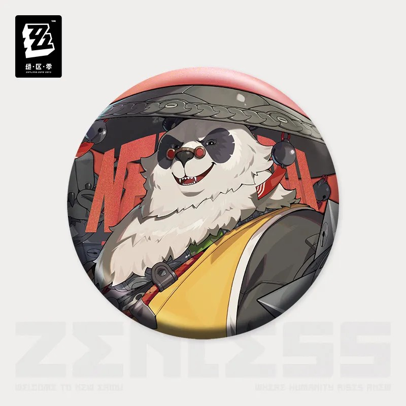 Pre-Order Zenless Zone Zero - Standing Design Series Tinplate Badge: Yunkui Summit