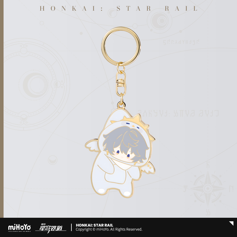 Pre-Order Honkai: Star Rail - Boys' Dormitory Series Chibi Metal Keychain
