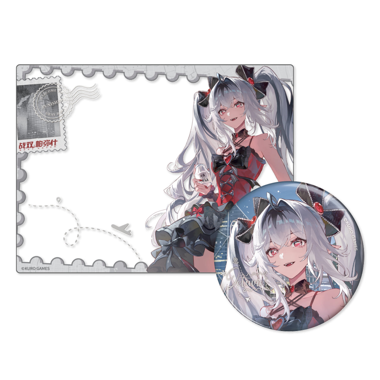 Pre-Order Punishing: Gray Raven - 6th Anniversary Echoes of Elsewhere Badge Transparent Card Set