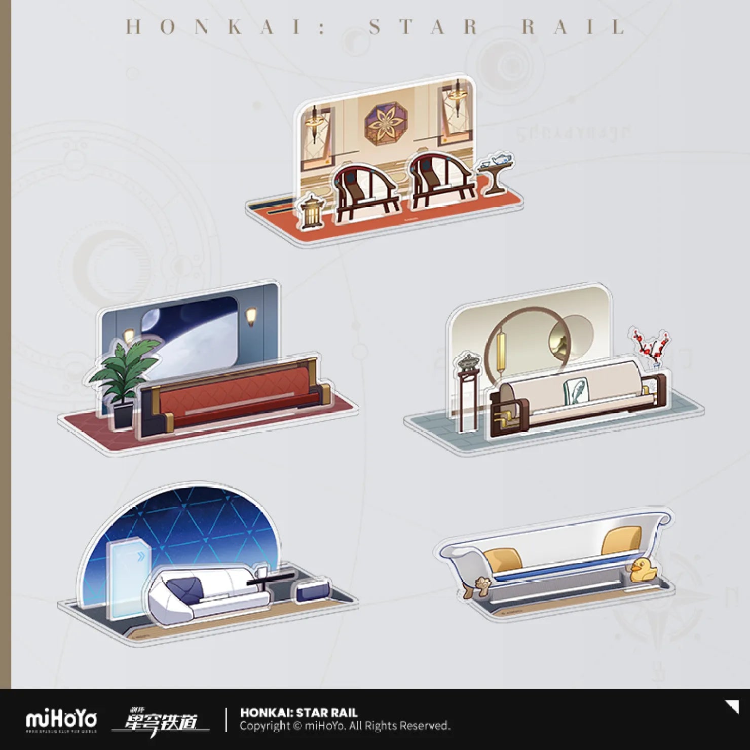 Honkai: Star Rail - Owlbert¡¯s Reception Room Series Acrylic Standee