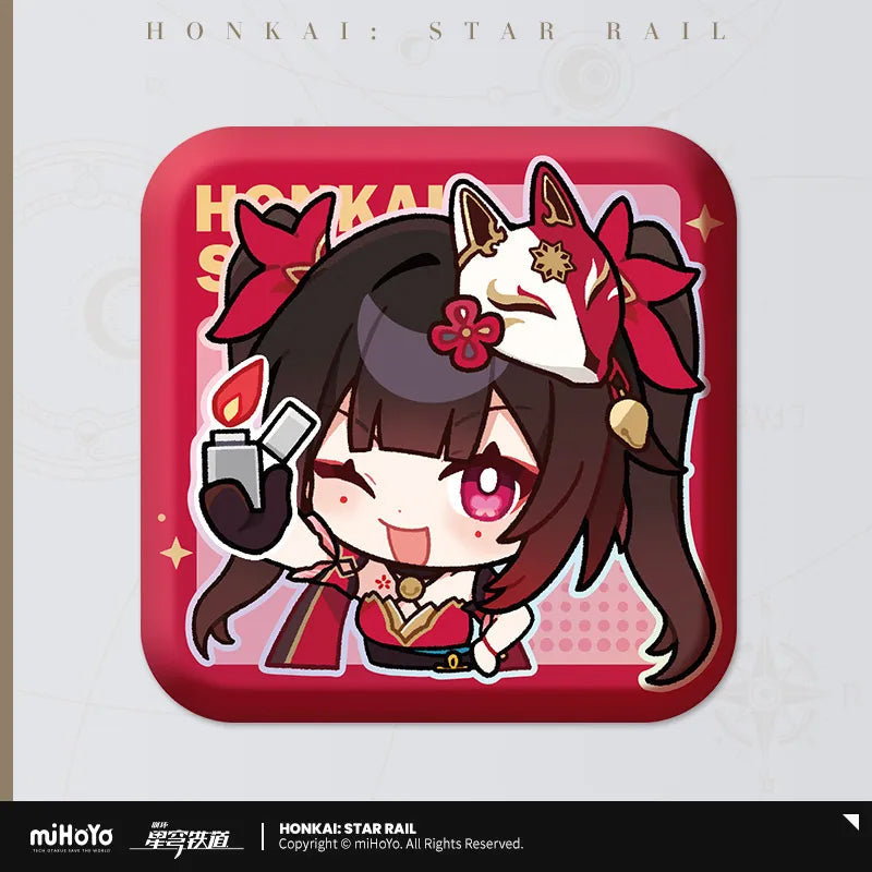 Honkai: Star Rail - Pom-Pom Gallery Square Badge