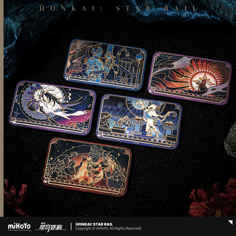 Pre-Order Honkai: Star Rail - Manuscript of Era Nova Series Tinplate Badge