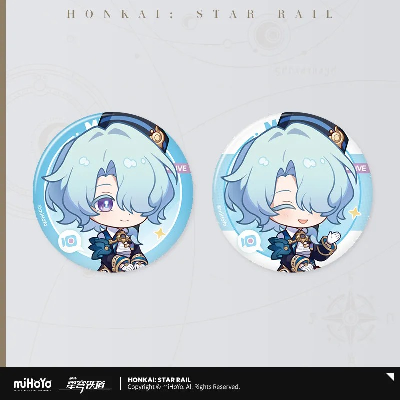 Honkai: Star Rail - Owlbert's Reception Room Series Badge Set