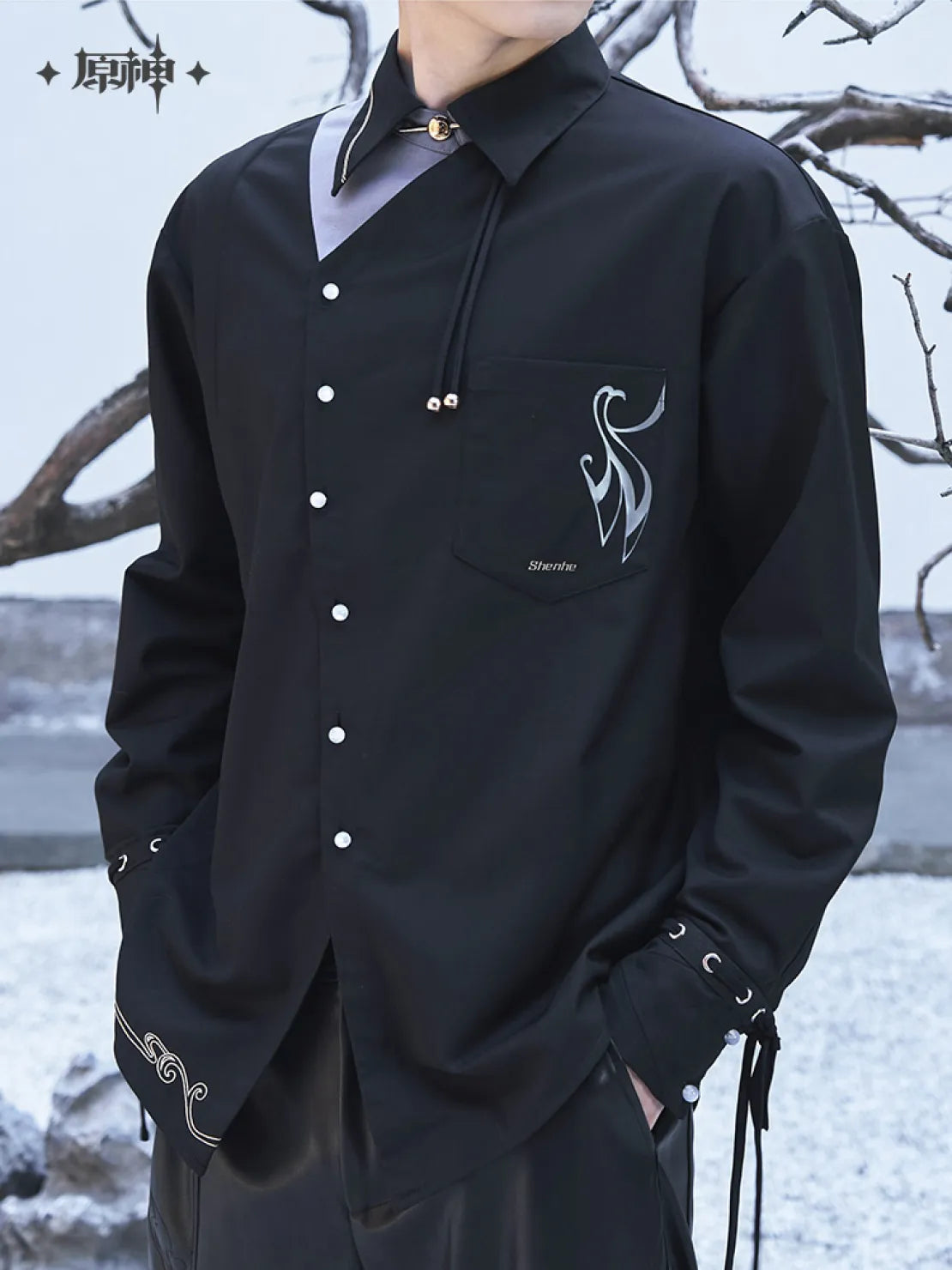 Pre-Order Genshin Impact - Shenhe Theme Impression Casual Shirts