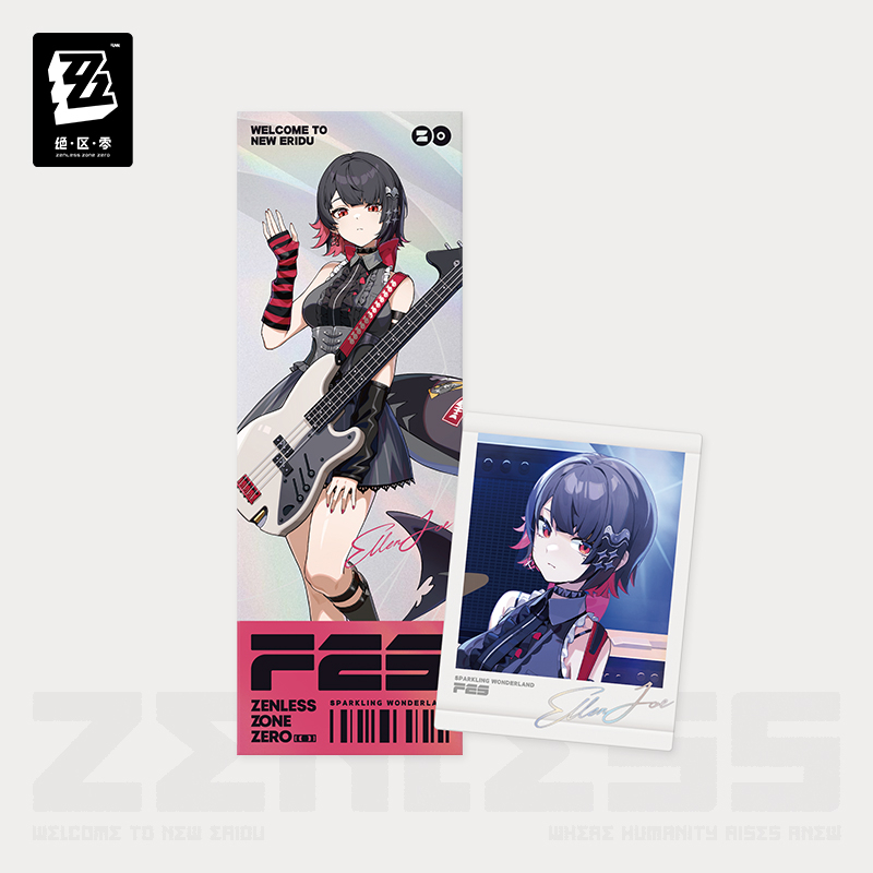 Pre-Order Zenless Zone Zero - Wonderland Sparkling Series Laser Commemorative Ticket Set