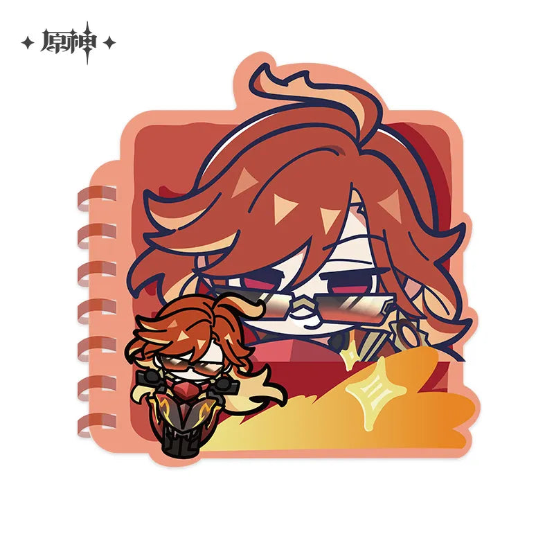 Genshin Impact - Natlan Chibi Emoji Series Notebook