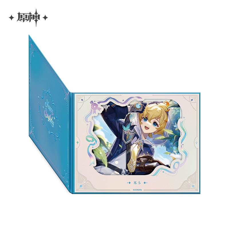 Pre-Order Genshin Impact - Day of Destiny Birthday Series Flip-Style Framed Shikishi 2025 Ver.3