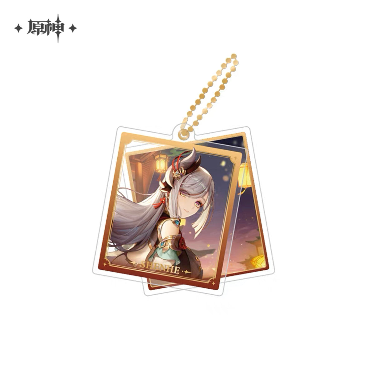 Genshin Impact Theme Double Piece Acrylic Keychain