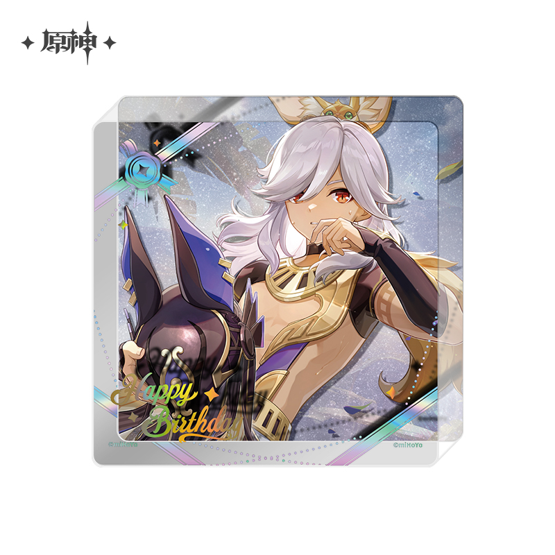Genshin Impact - Day of Destiny Birthday Series Acrylic Coaster 2025