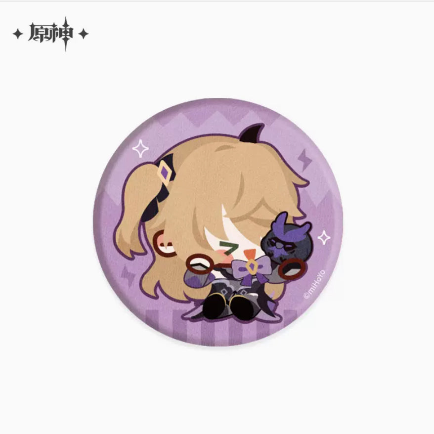 Genshin Impact - Fabric Chibi Badge