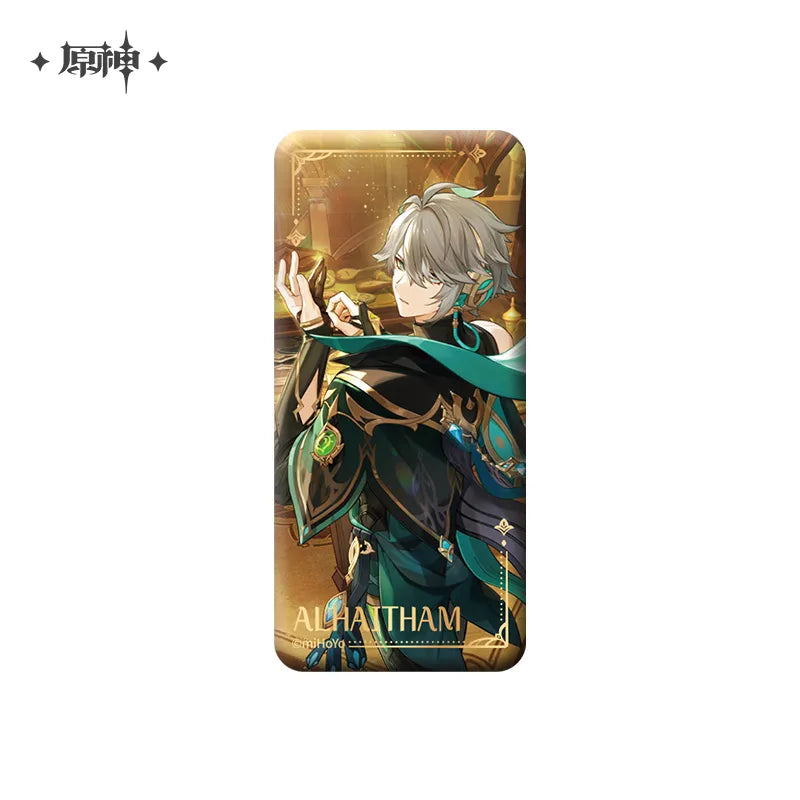 Genshin Impact Theme Square Badges