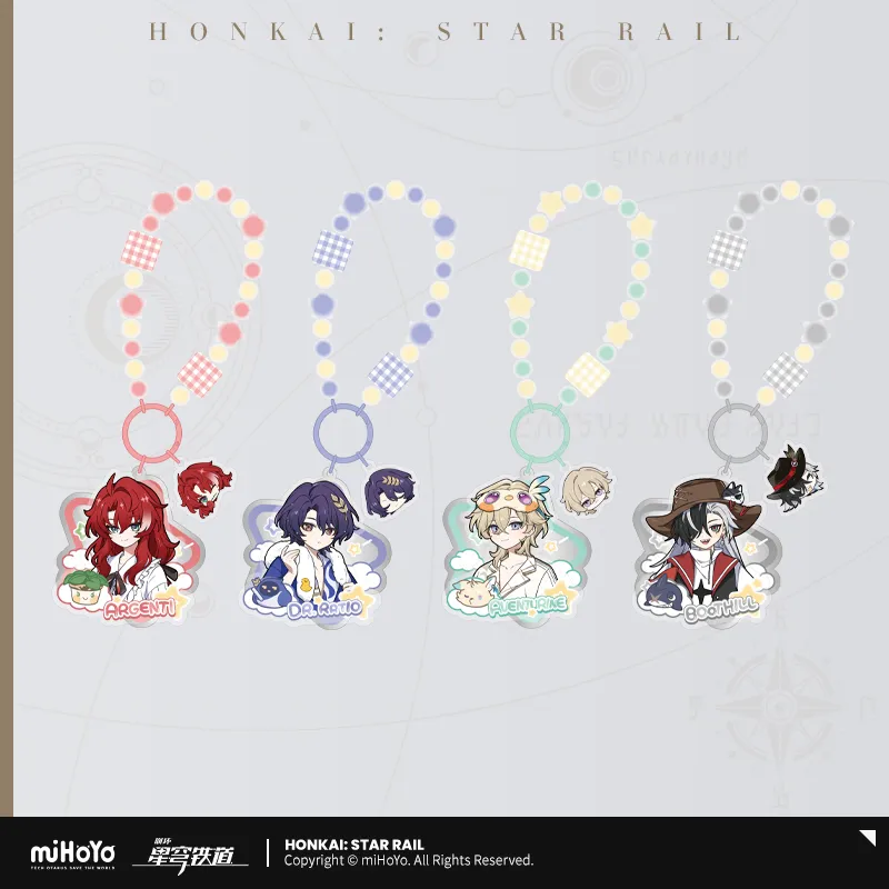 Pre-Order Honkai: Star Rail - Boys' Dormitory Series Acrylic Keychain