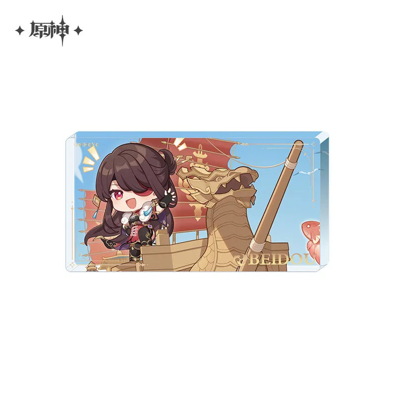 Genshin Impact - Teyvat Nature Discovery Tour Series Chibi Acrylic Block