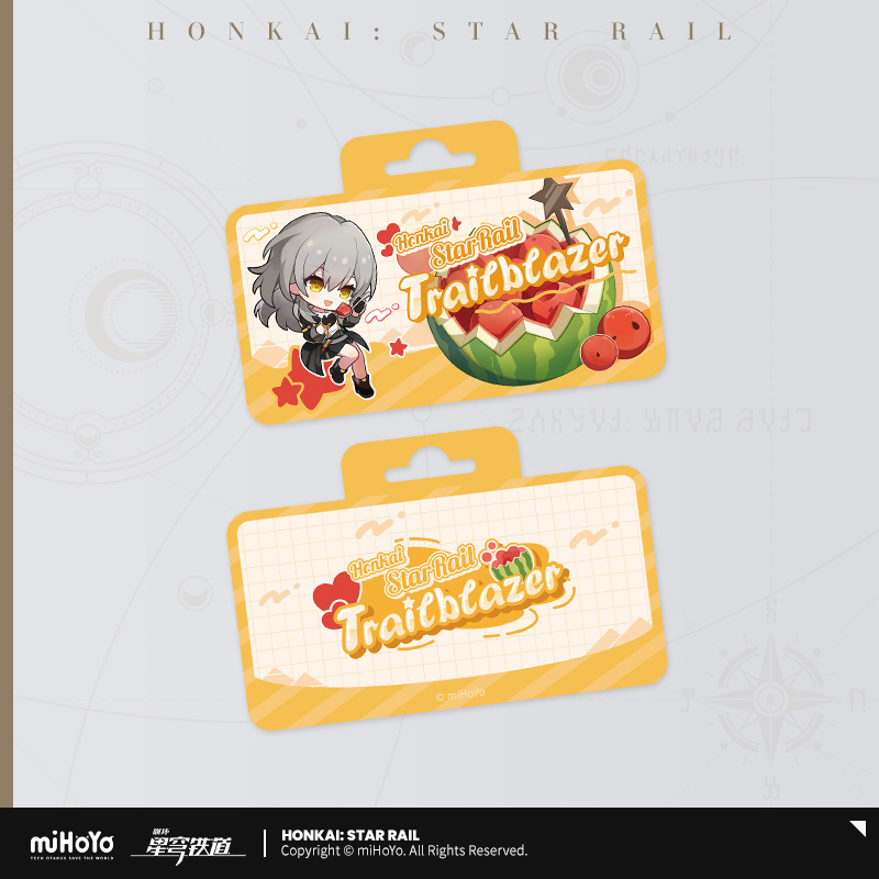 Pre-Order Honkai: Star Rail - Fruity Summer Series Chibi Acrylic Clip