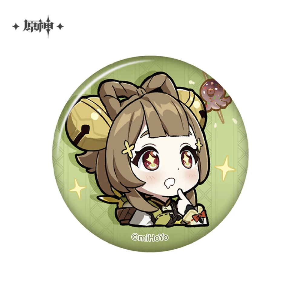 Genshin Impact - Liyue Character Chibi Badge