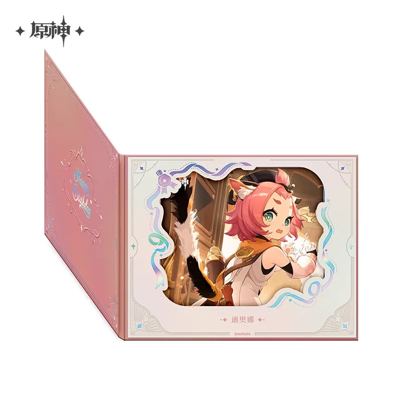 Pre-Order Genshin Impact - Day of Destiny Birthday Series Flip-Style Framed Shikishi 2025