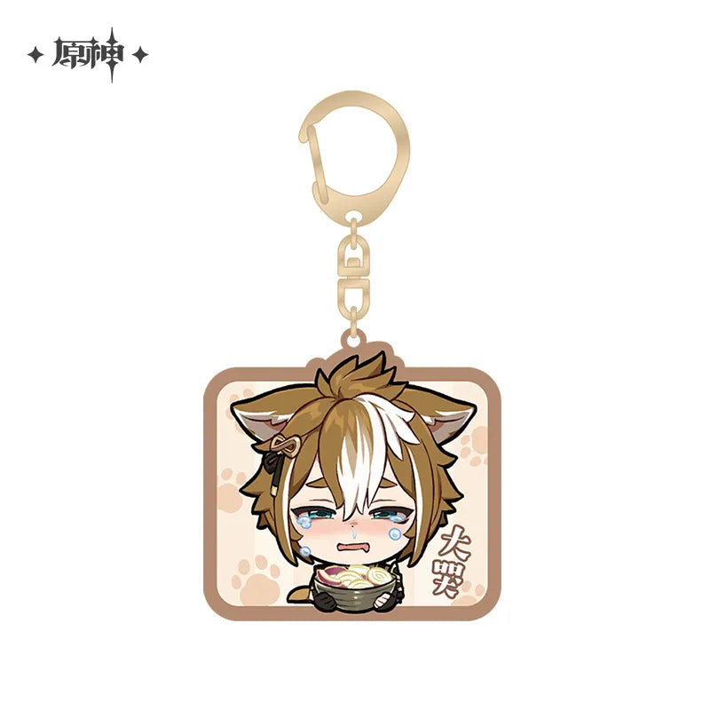 Genshin Impact - Inazuma Chibi Character Acrylic Keychain Ver.2