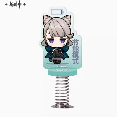 Genshin Impact Fontaine Character Chibi Spring Standee