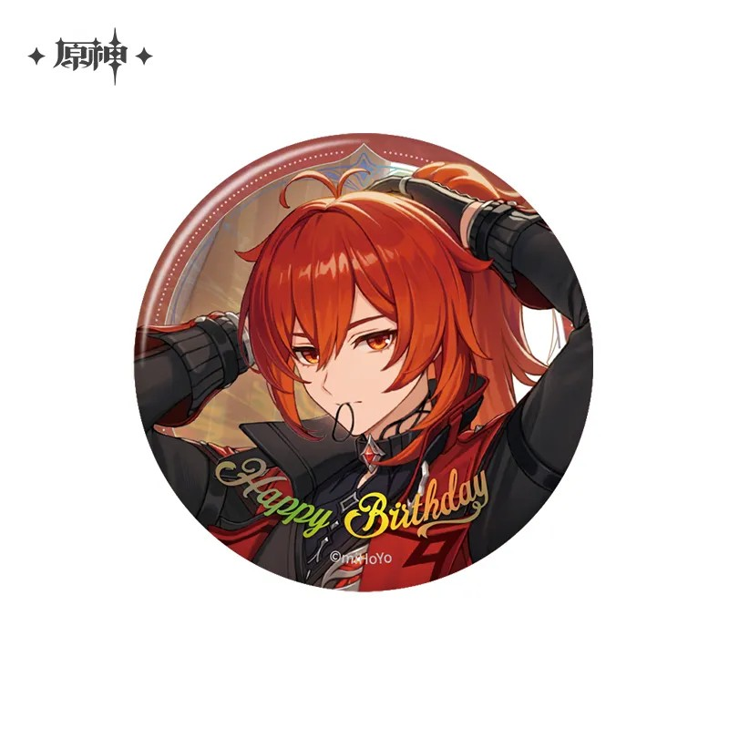 Pre-Order Genshin Impact - Day of Destiny Birthday Series Badge 2025