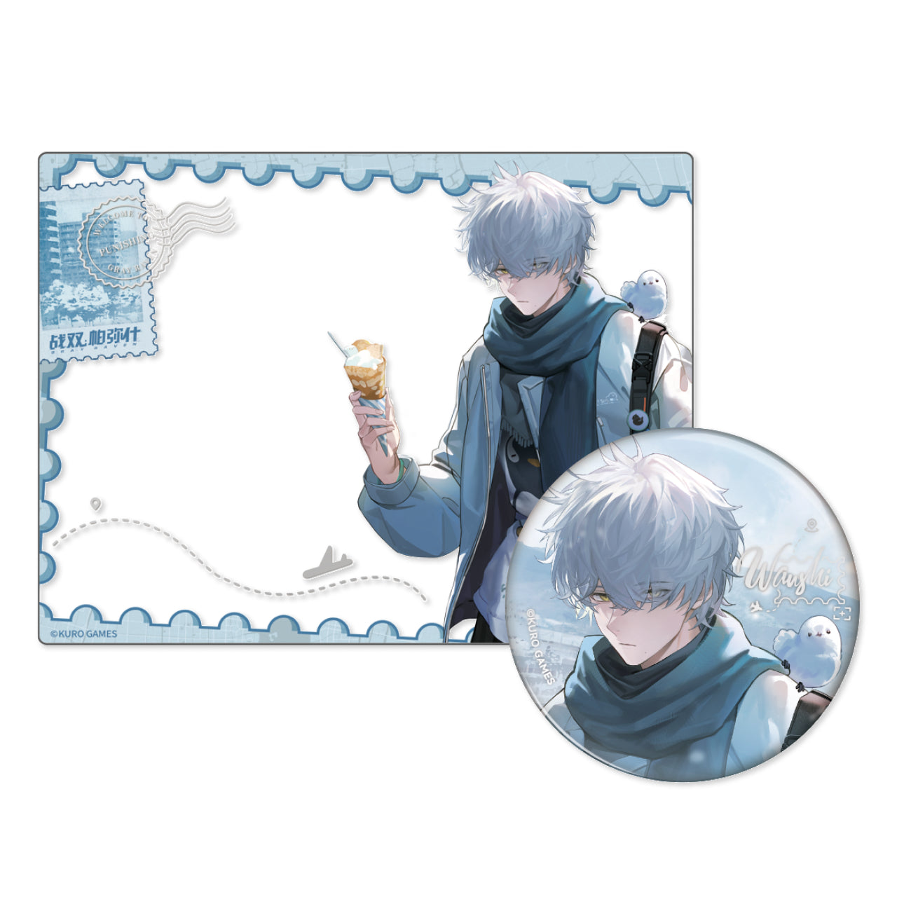 Pre-Order Punishing: Gray Raven - 6th Anniversary Echoes of Elsewhere Badge Transparent Card Set