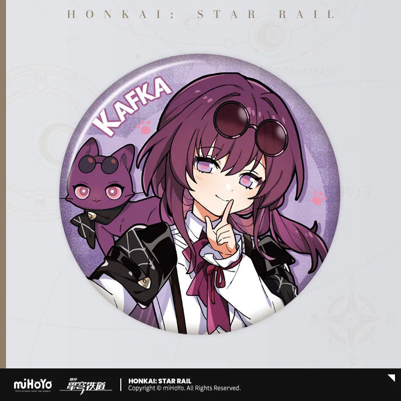 Honkai: Star Rail - Little Cat Series Tinplate Badge