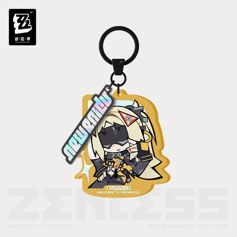 Pre-Order Zenless Zone Zero - New Eridu Series Chibi Acrylic Keychain: Obol Squad