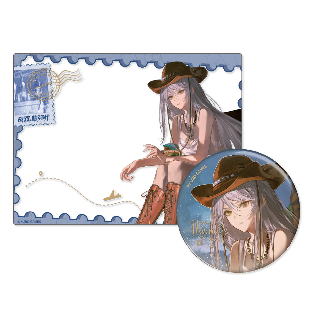 Pre-Order Punishing: Gray Raven - 6th Anniversary Echoes of Elsewhere Badge Transparent Card Set